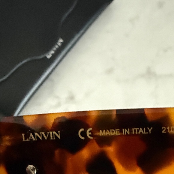 Lanvin Brown Tortoise Women's Sunglasses - Picture 5 of 11